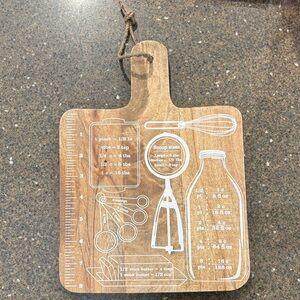 Wooden Kitchen Conversion Cutting Board